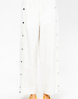 Nylon Snap Pull On Jogger - Short