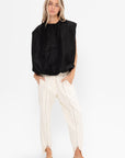 Nylon Zipper Jogger - Short