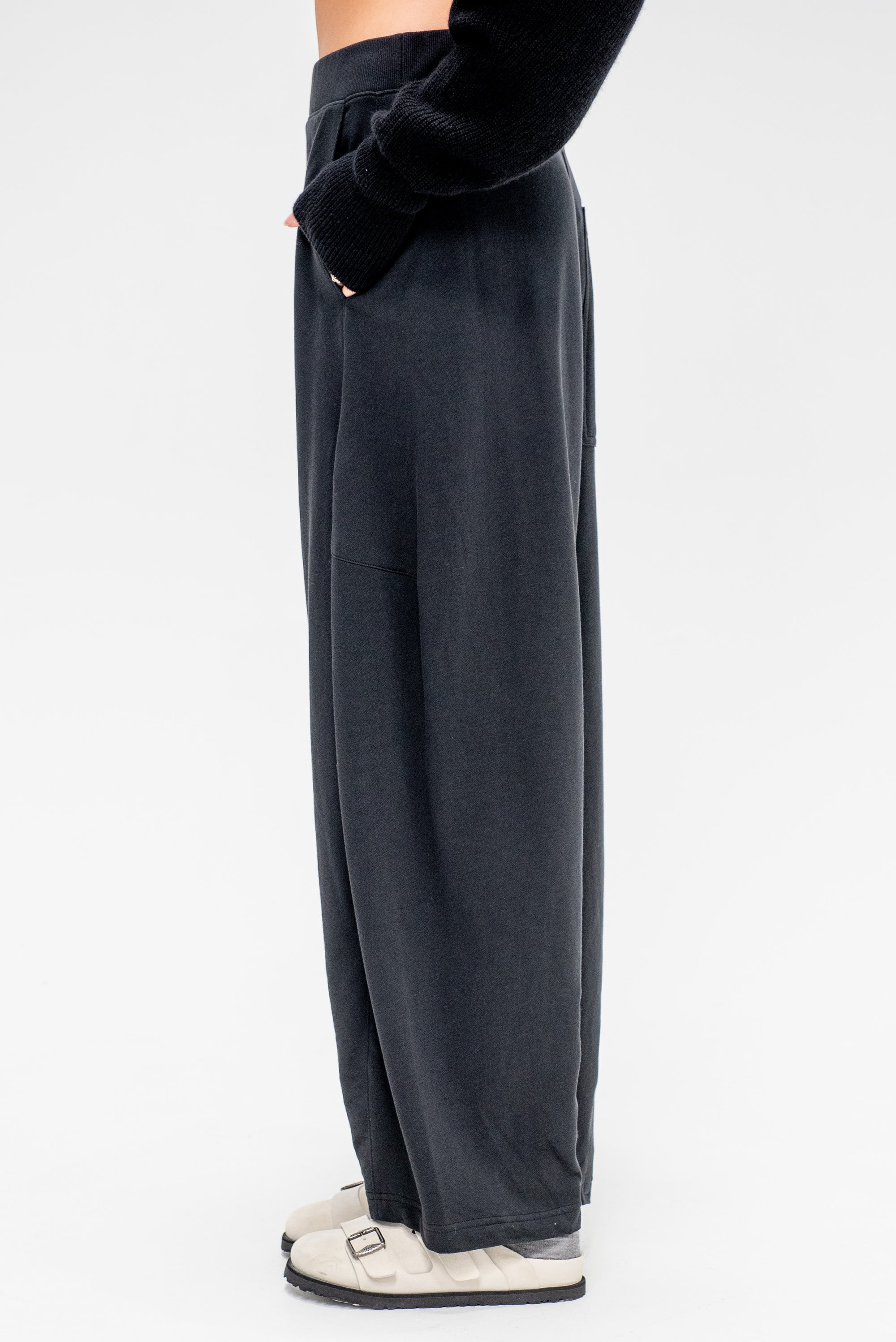 Light Weight Sweatshirting Winslow Pant, Black