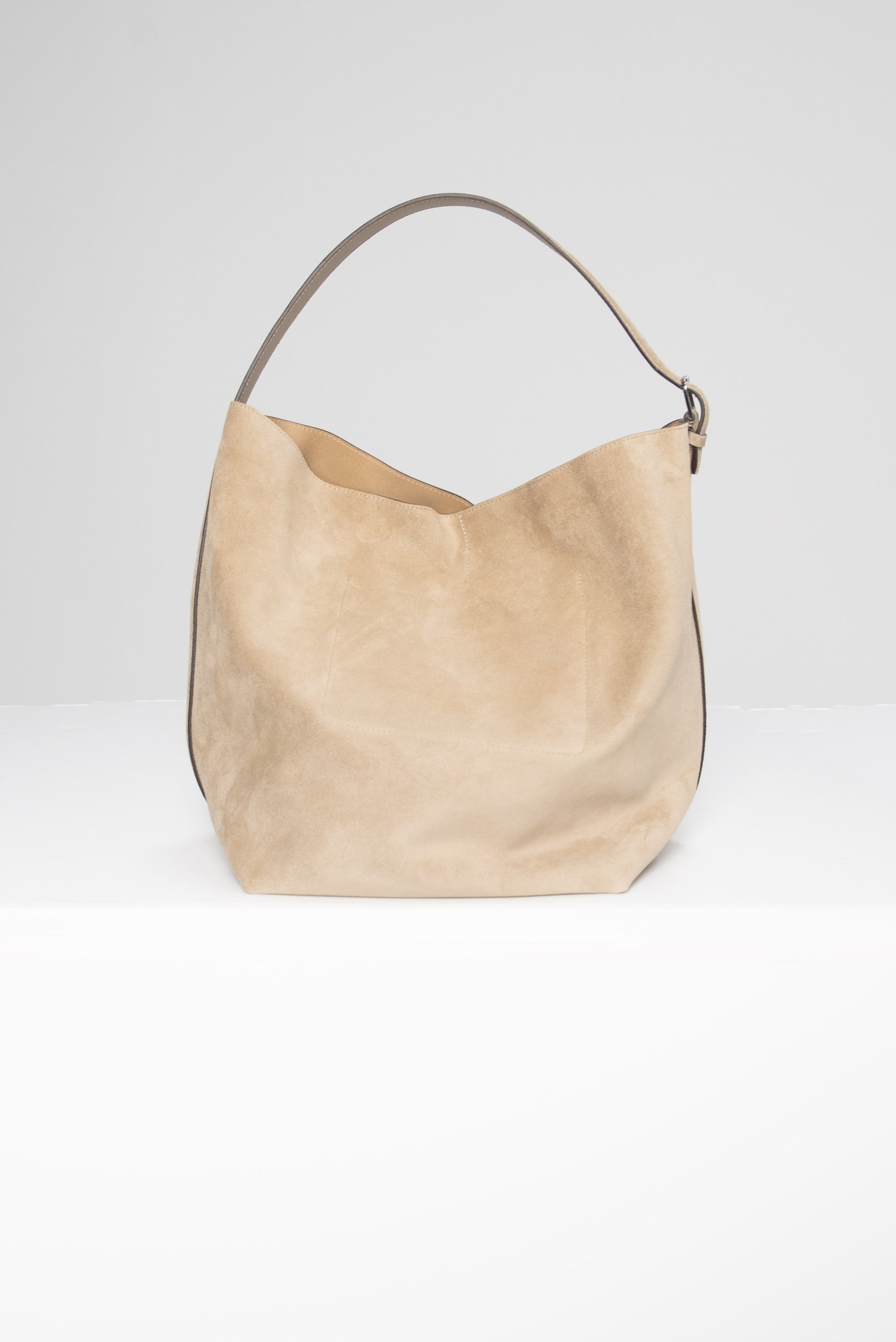 Belted Tote Suede, Desert