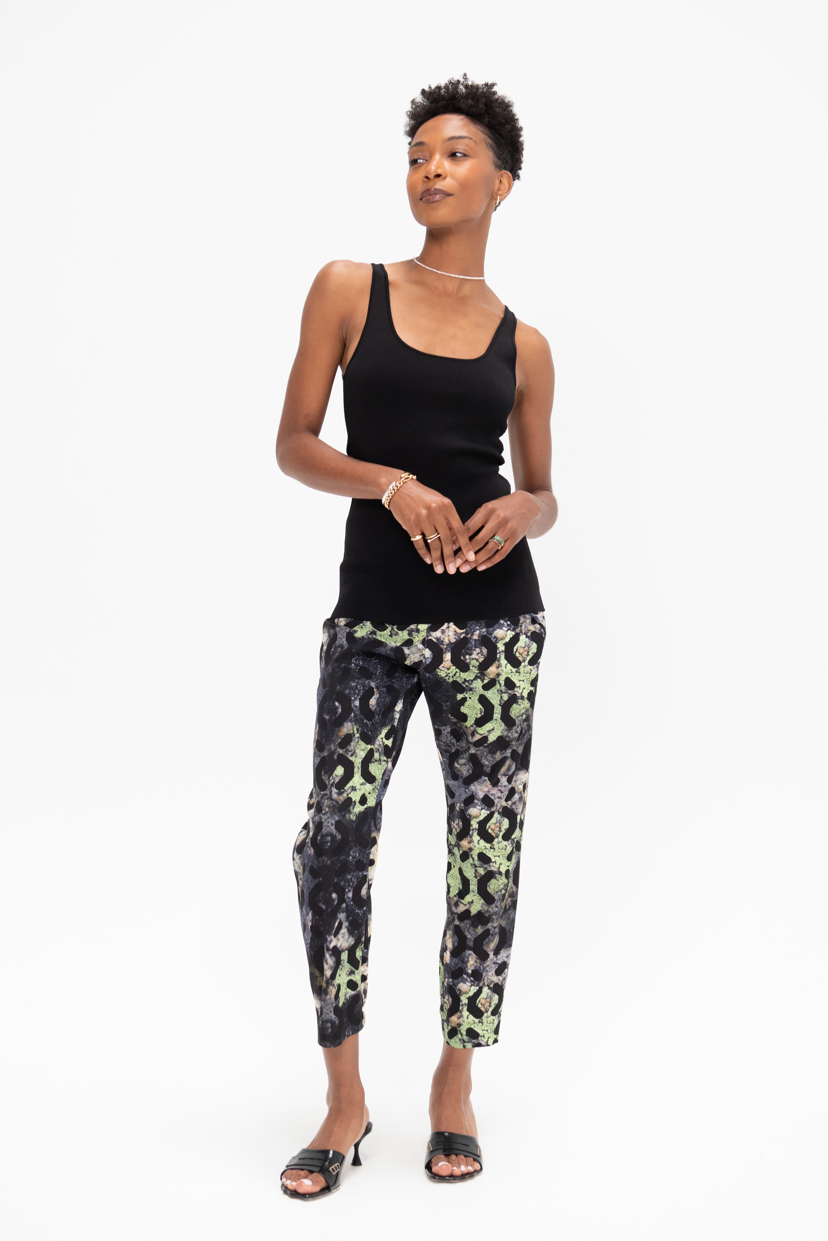 Toteme Compact Knit Tank, Black – Kick Pleat