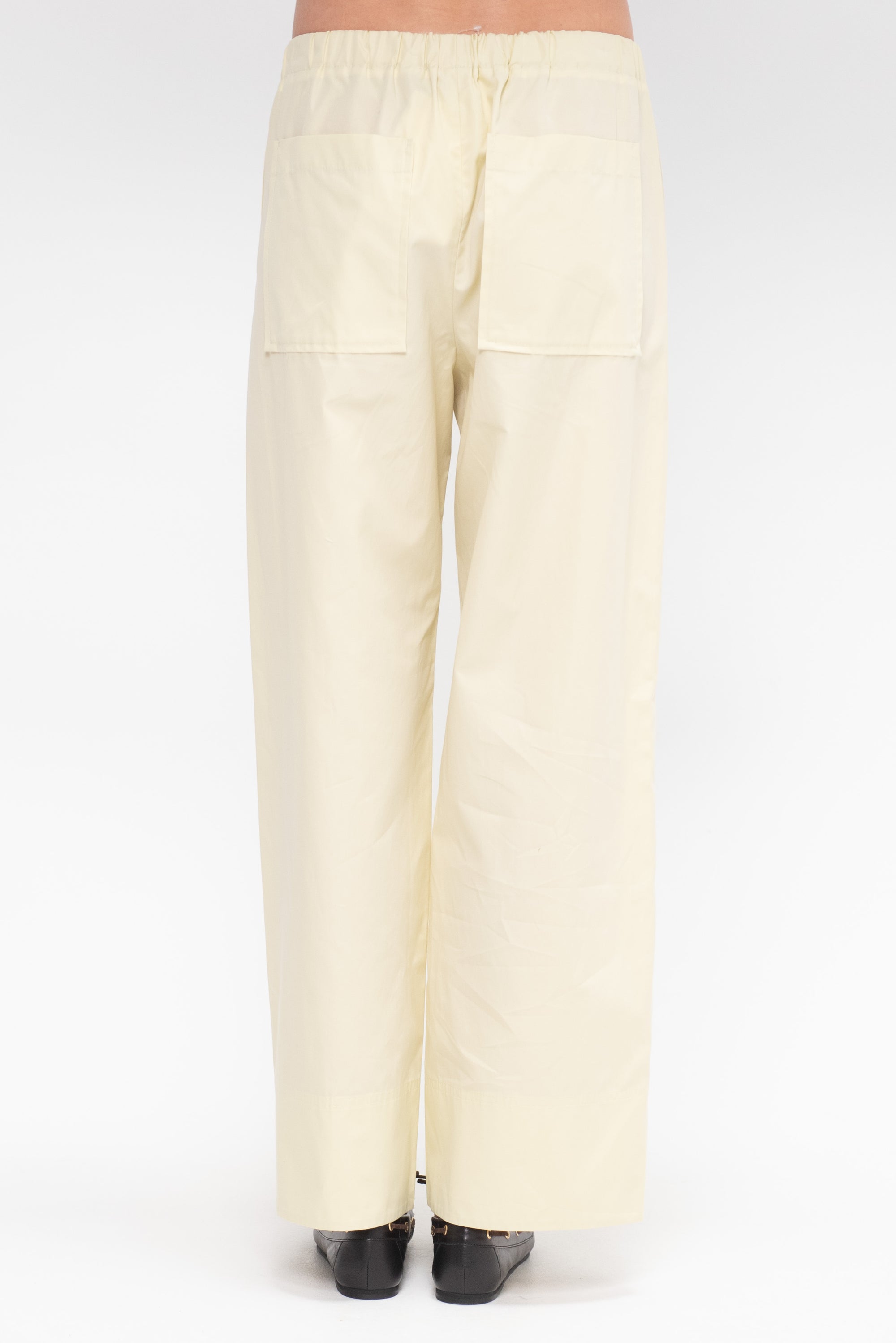 Twisted Seam Boxer Trouser, Straw