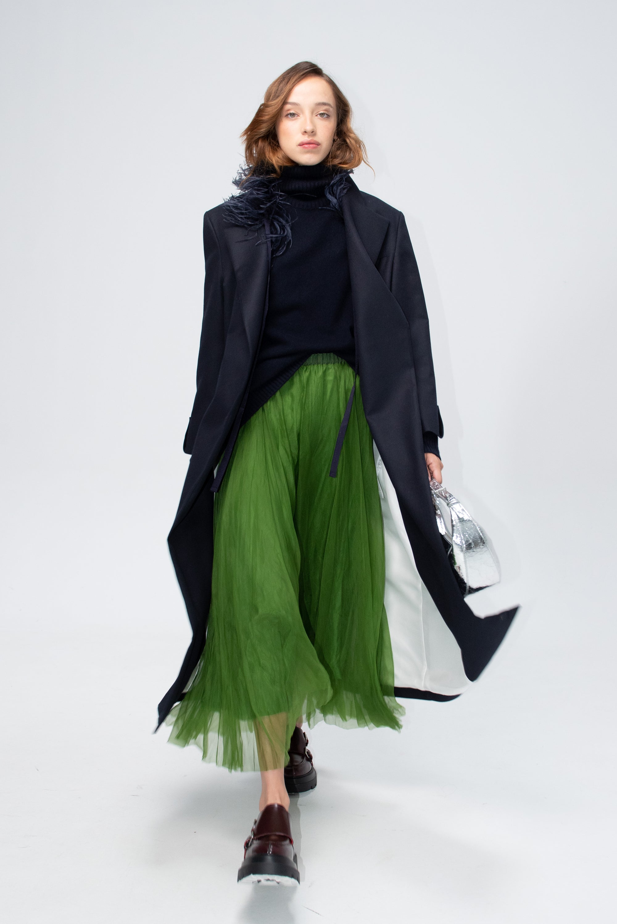 Cashmere Turtleneck, Navy