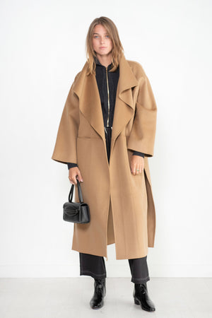 Totême - Signature Wool Cashmere Coat, Camel