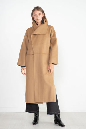 Totême - Signature Wool Cashmere Coat, Camel