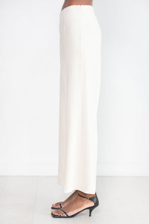 Totême - Clean Wide Trousers, Macadamia