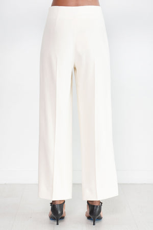 Totême - Clean Wide Trousers, Macadamia
