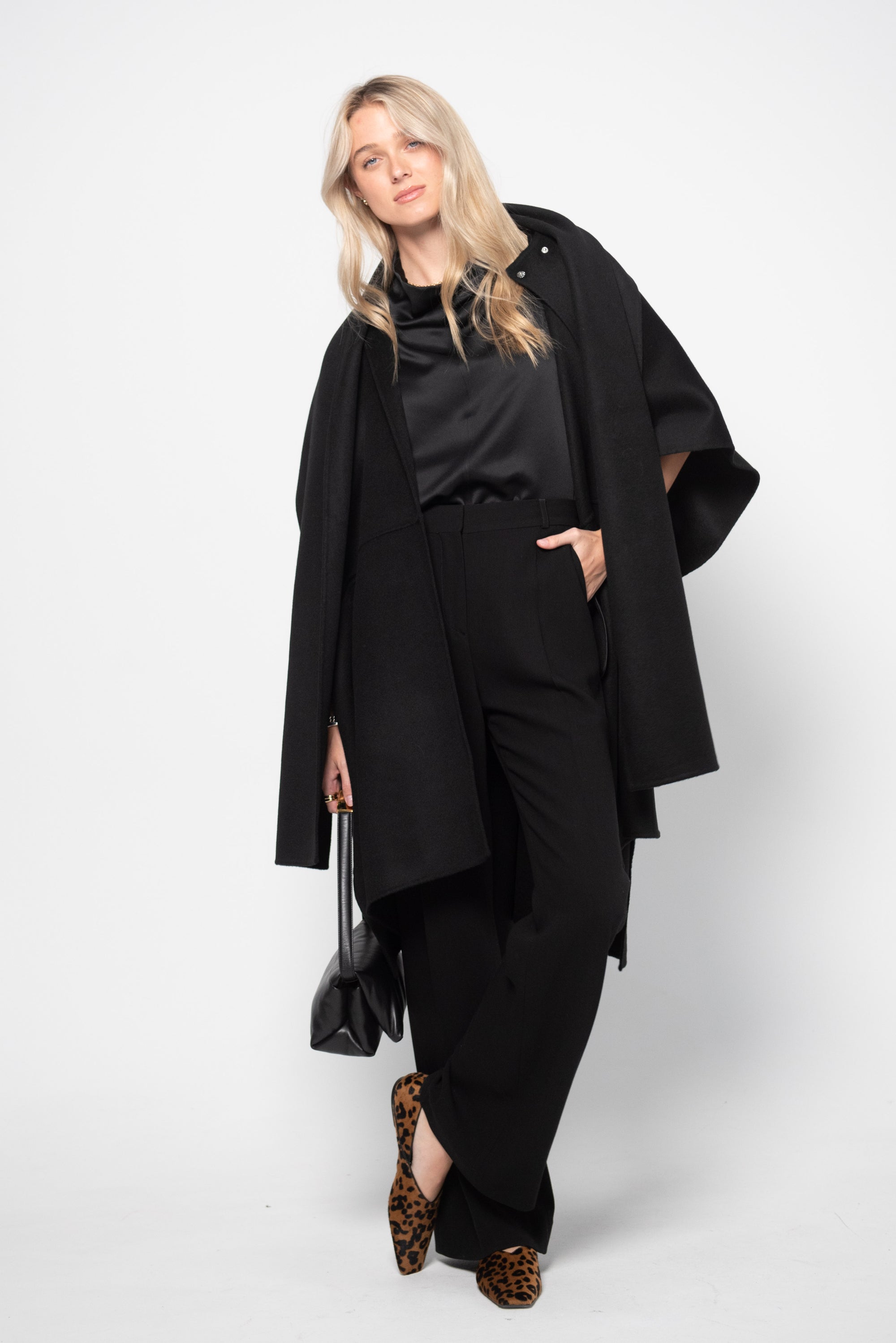 Sleeveless Funnel Neck Top