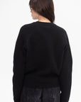 TOTEME - Hammered Button Cardigan, Black
