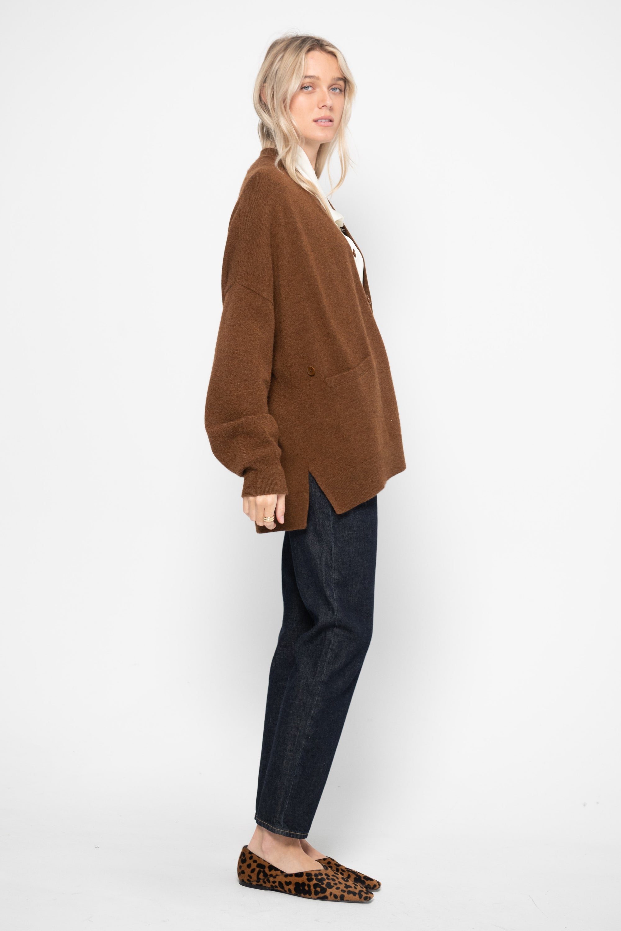 Low Taper Denim, Slate