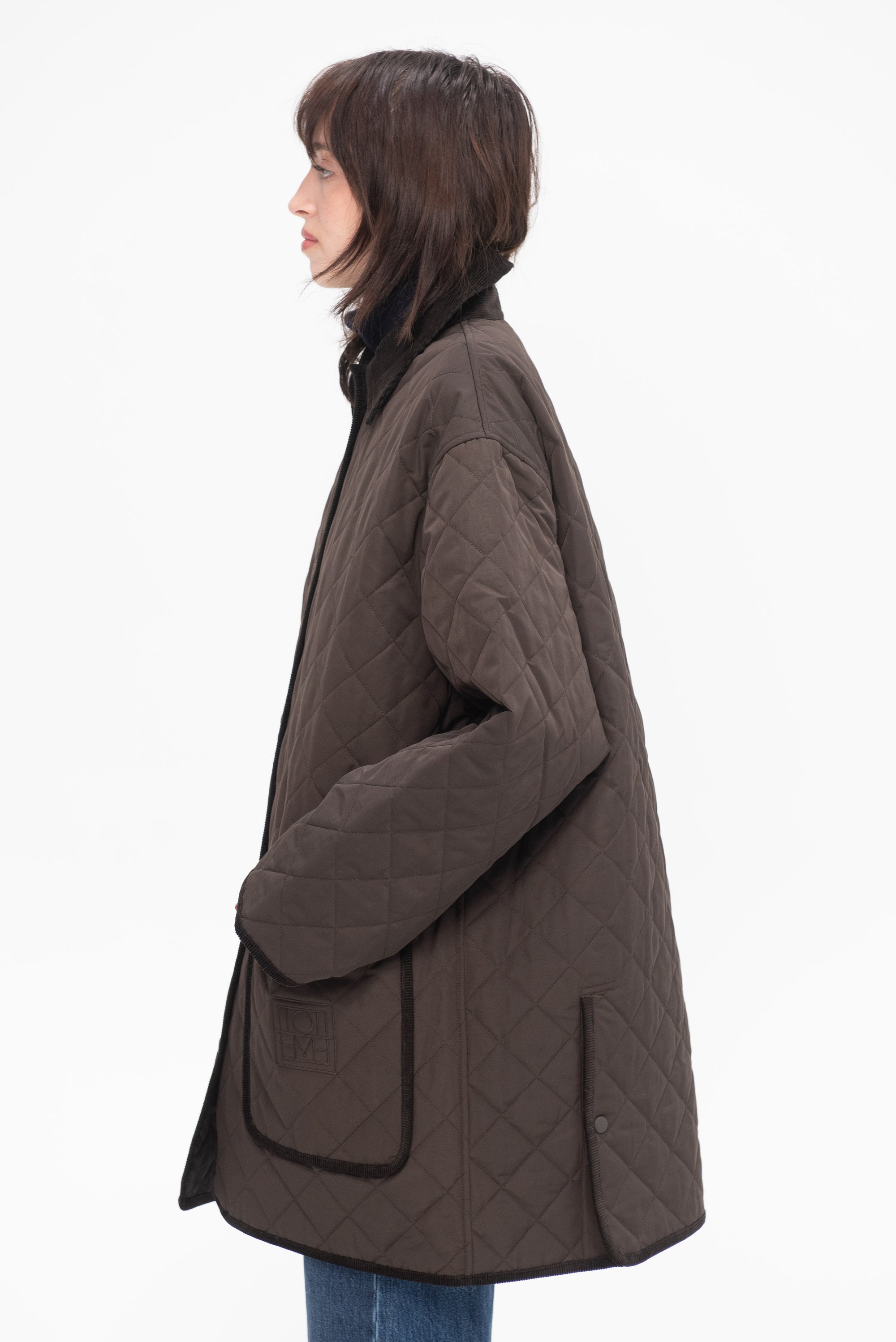 TOTEME - Quilted Barn Jacket, Espresso