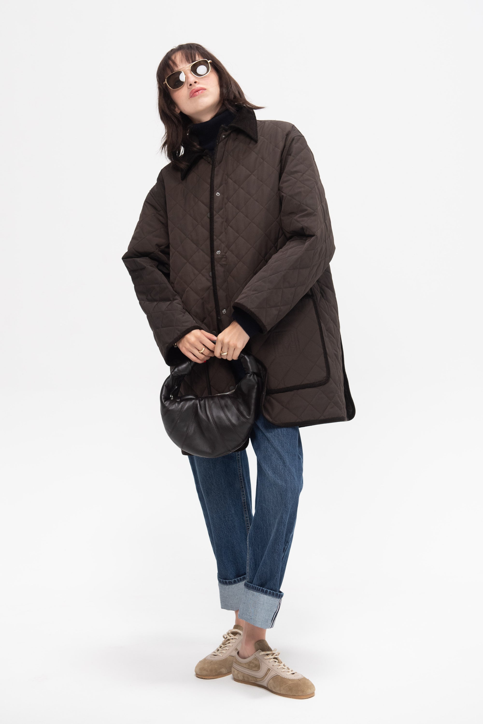 TOTEME - Quilted Barn Jacket, Espresso