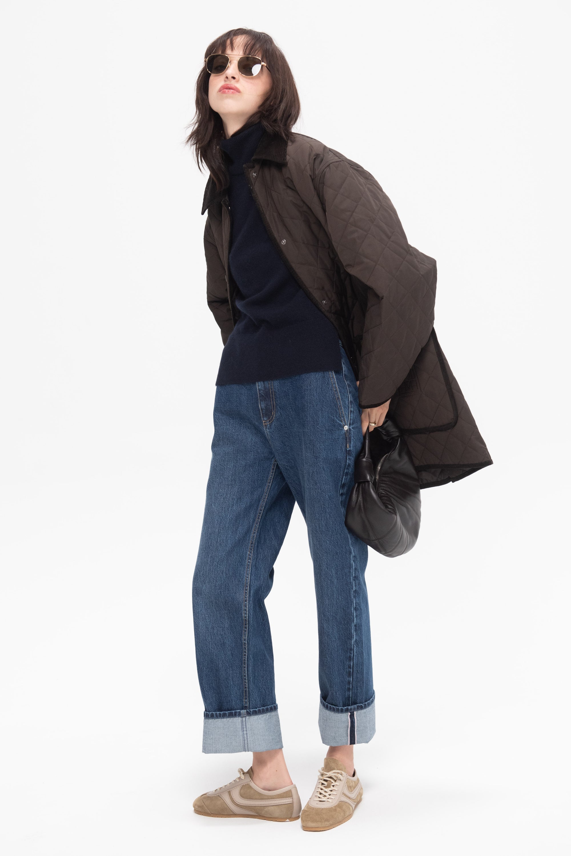 TOTEME - Quilted Barn Jacket, Espresso