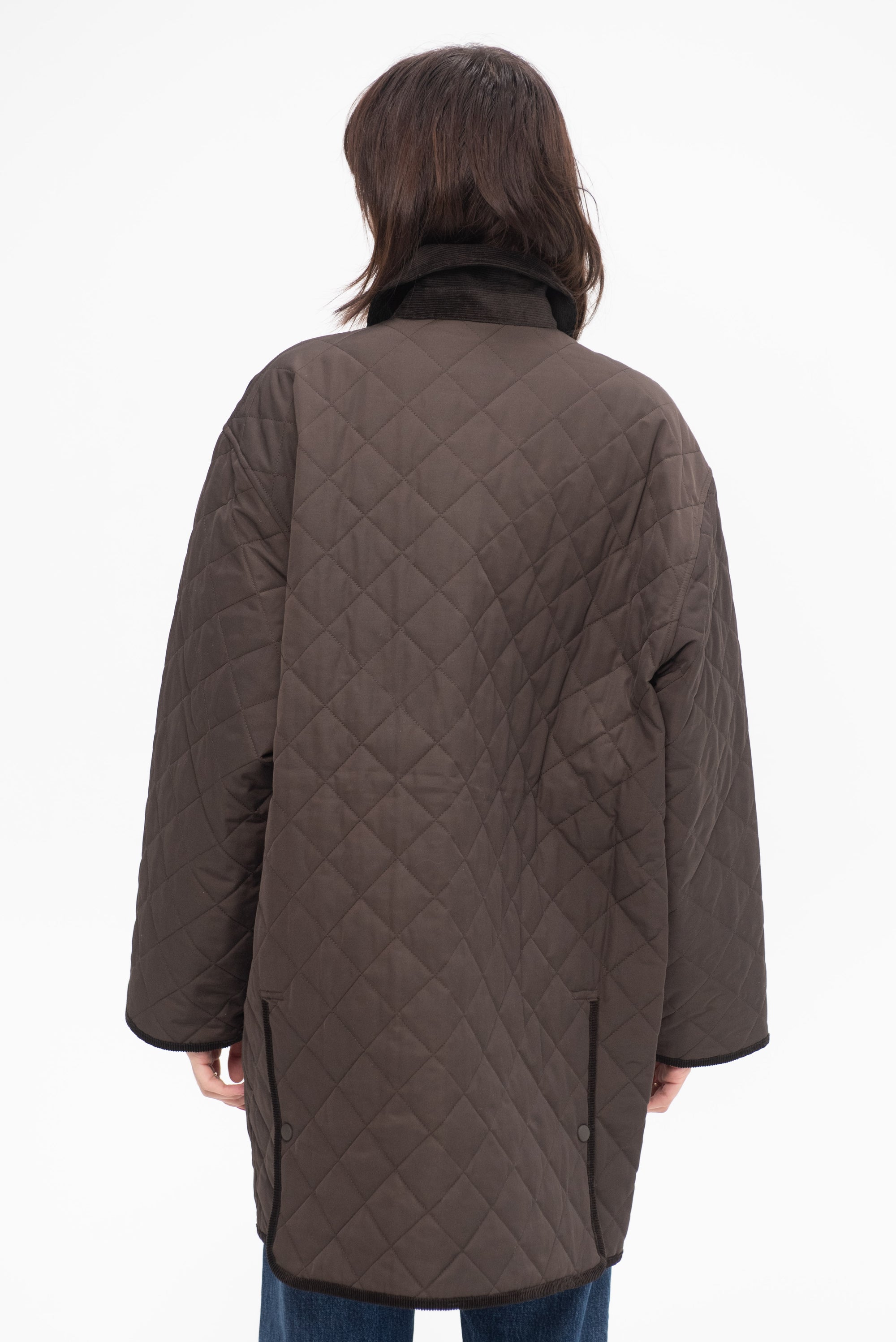 TOTEME - Quilted Barn Jacket, Espresso