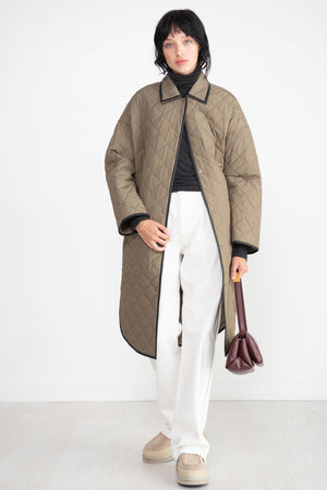 Totême - Quilted Cocoon Coat, Marsh