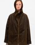 Zipped Country Jacket, Bark