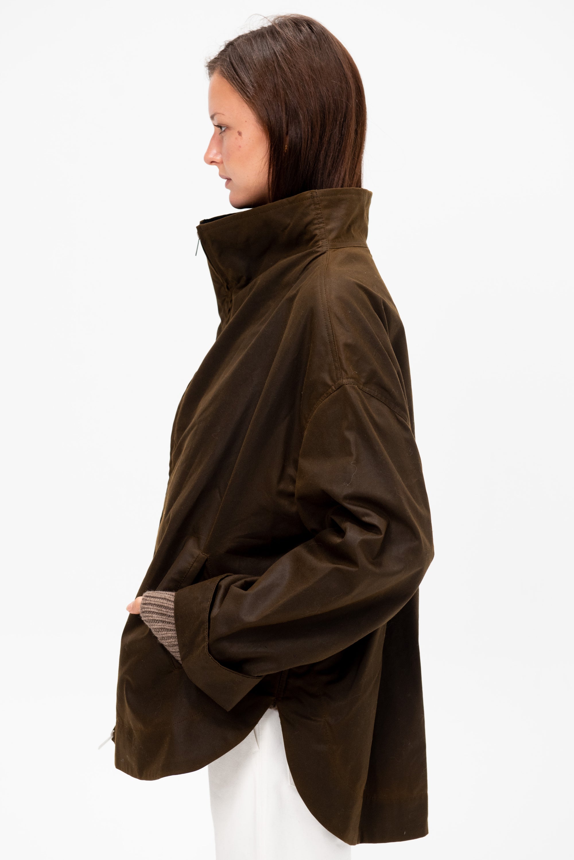 Zipped Country Jacket, Bark
