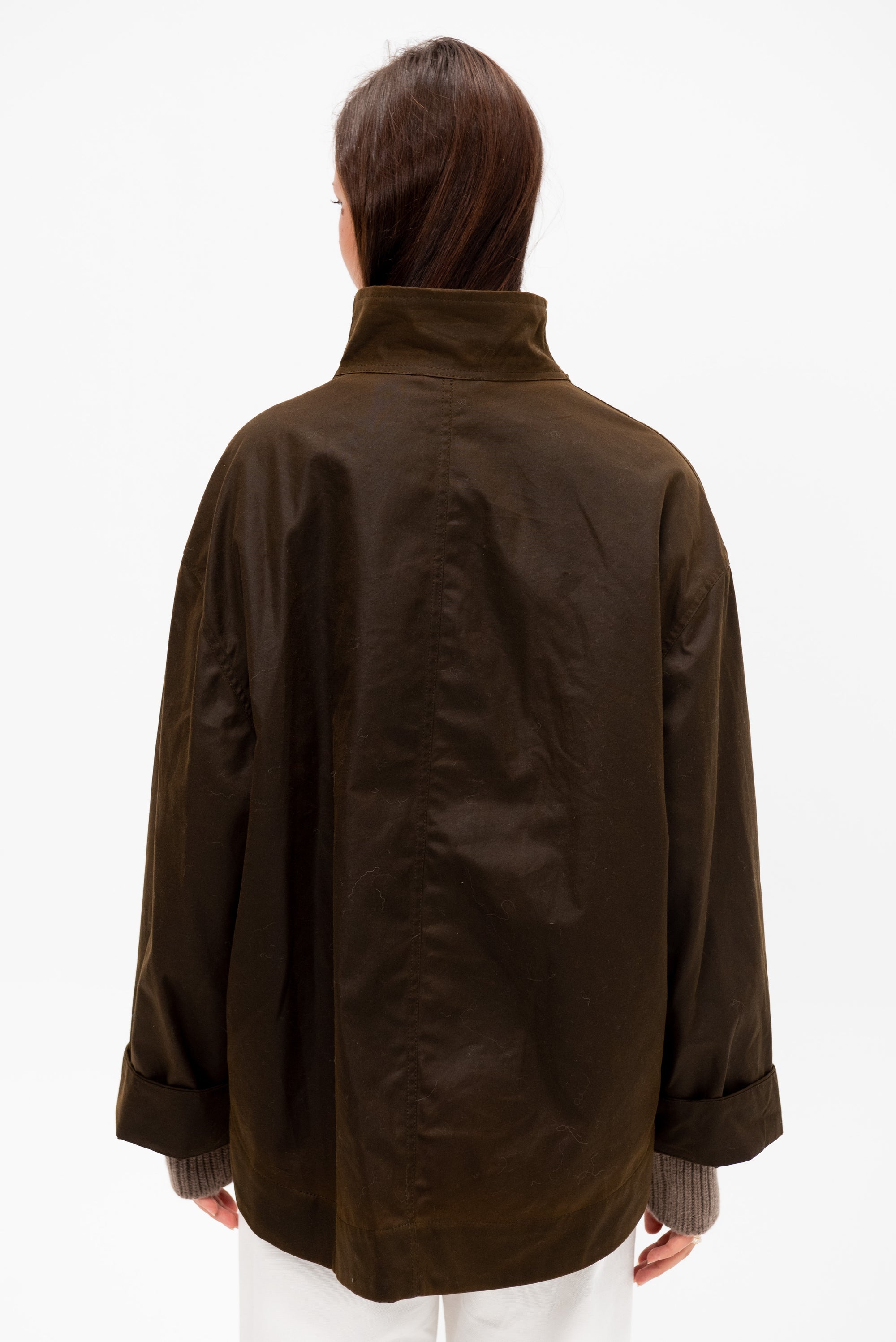 Zipped Country Jacket, Bark
