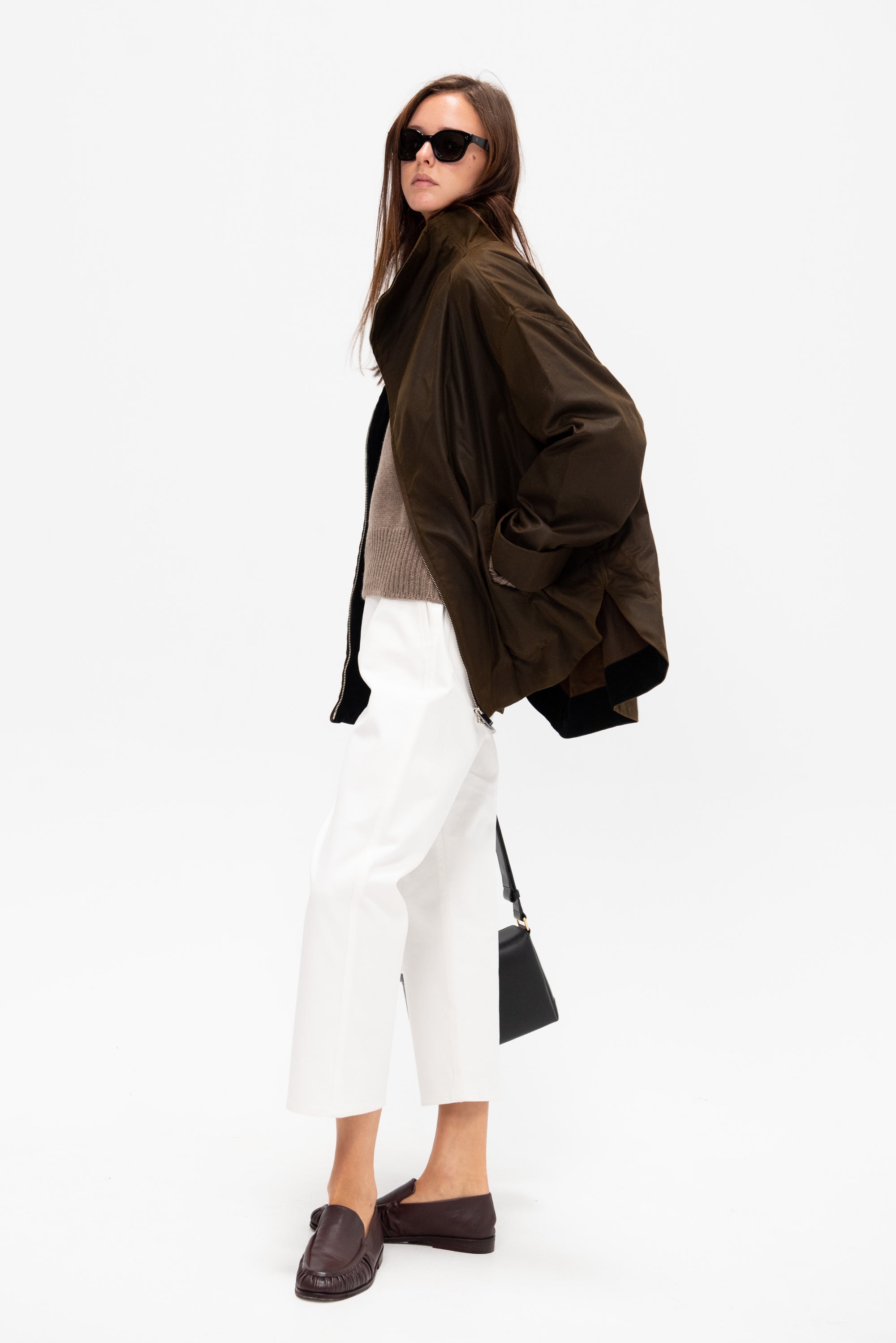 Zipped Country Jacket, Bark