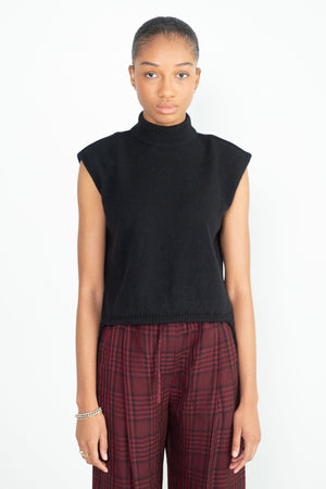Veronique Leroy - Knit Vest, Black