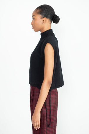 Veronique Leroy - Knit Vest, Black