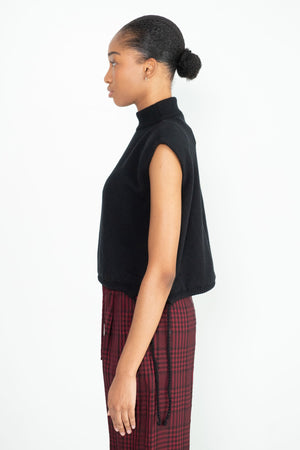 Veronique Leroy - Knit Vest, Black