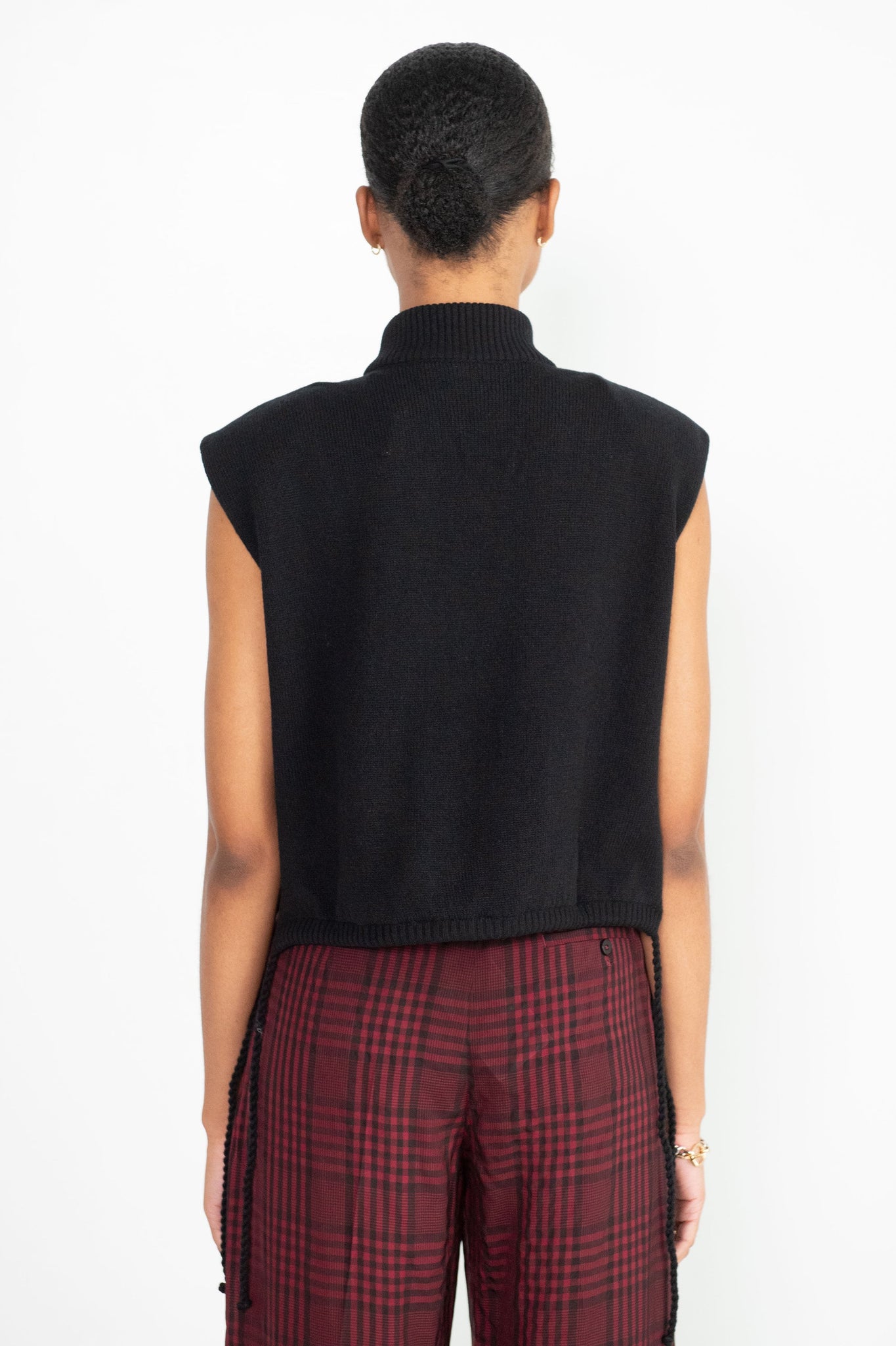 Veronique Leroy - Knit Vest, Black
