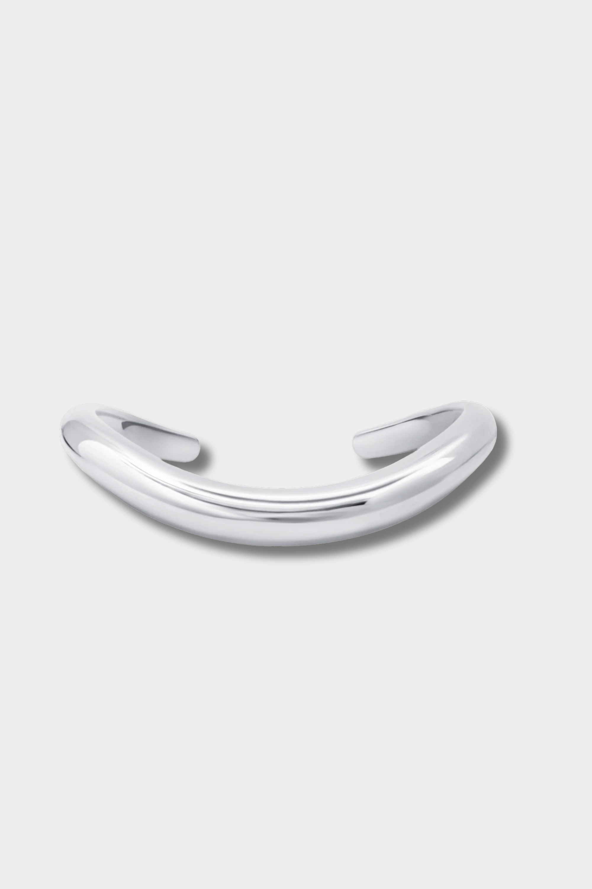 Wave Cuff, Sterling Silver