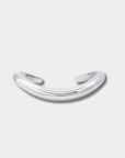 Wave Cuff, Sterling Silver