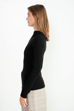 Proenza Schouler White Label - Charlie Top, Black