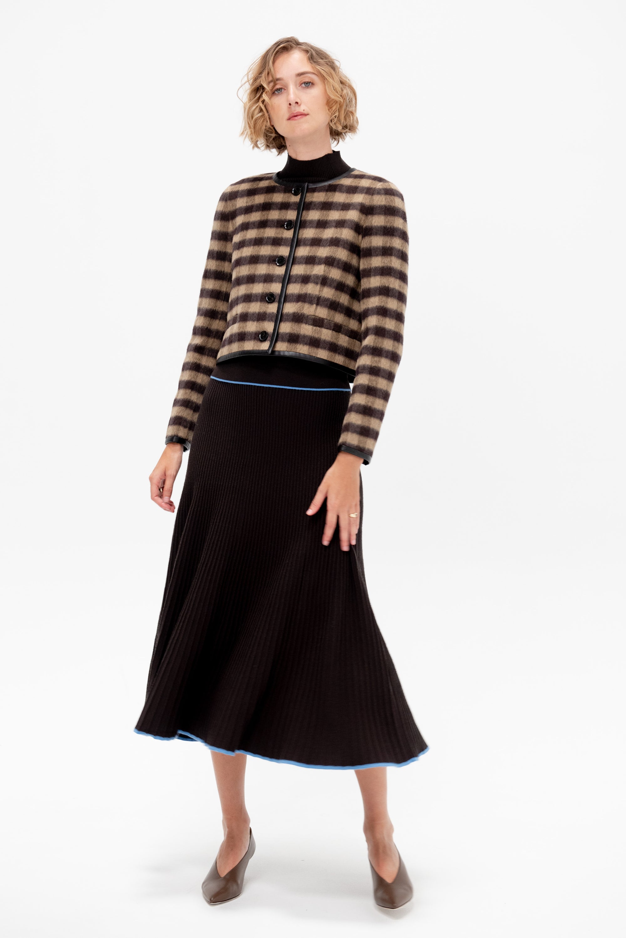 Helene Jacket, Khaki Multi