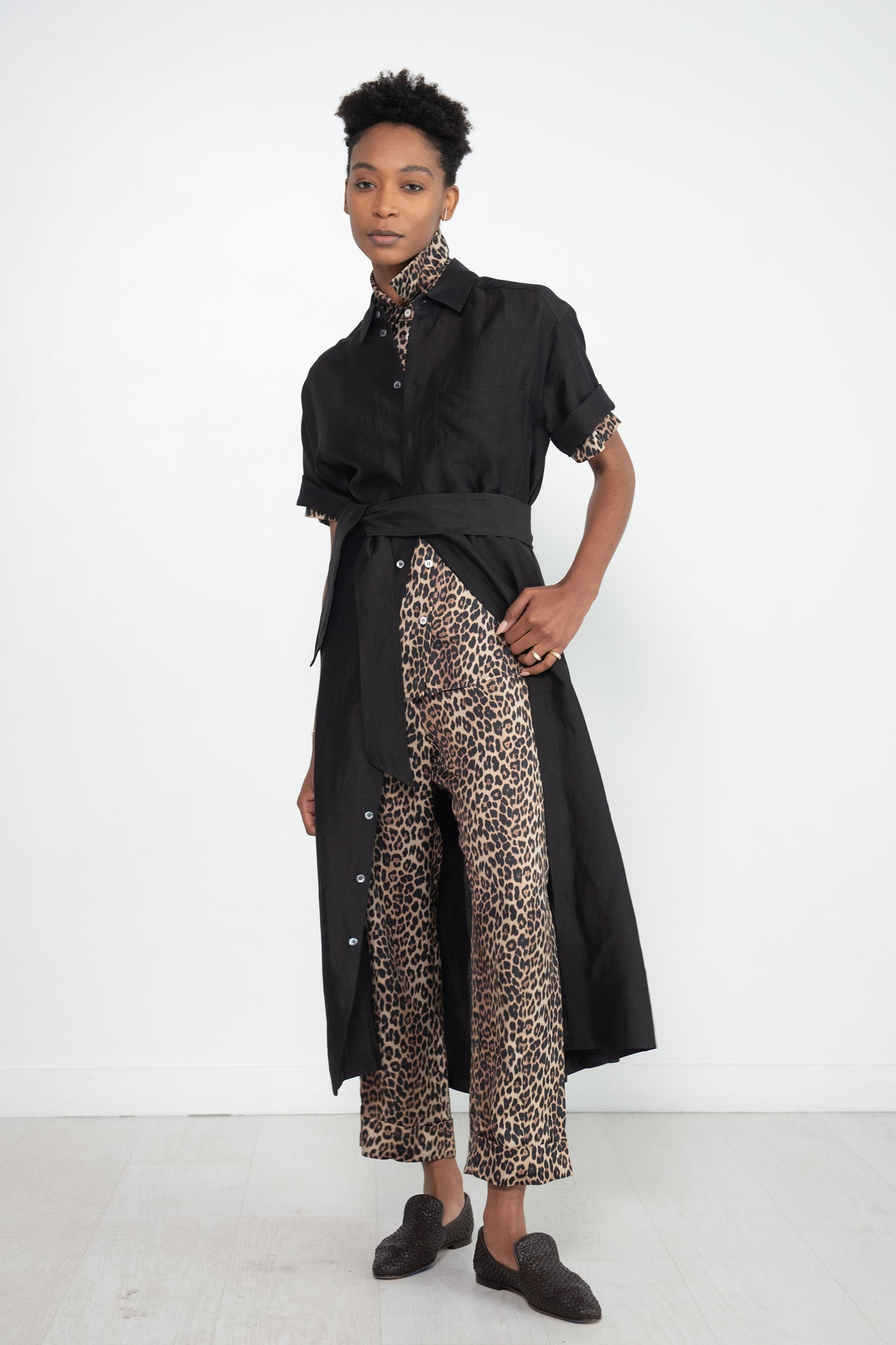 WJ MARTIN - Federica Shirt, Leopard