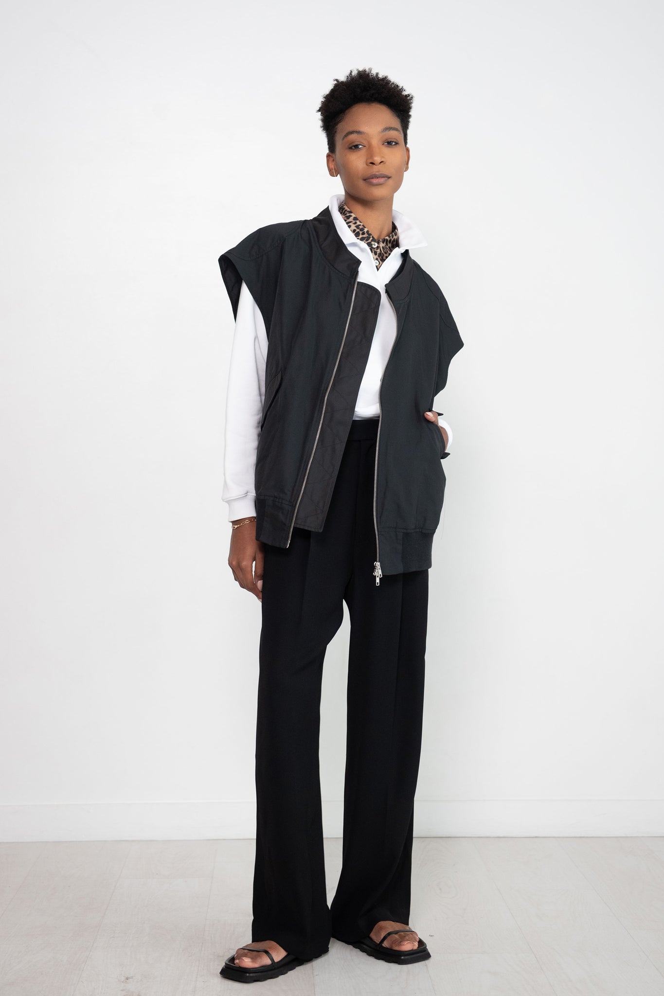 WJ MARTIN - Rachael Polo Sweater, White