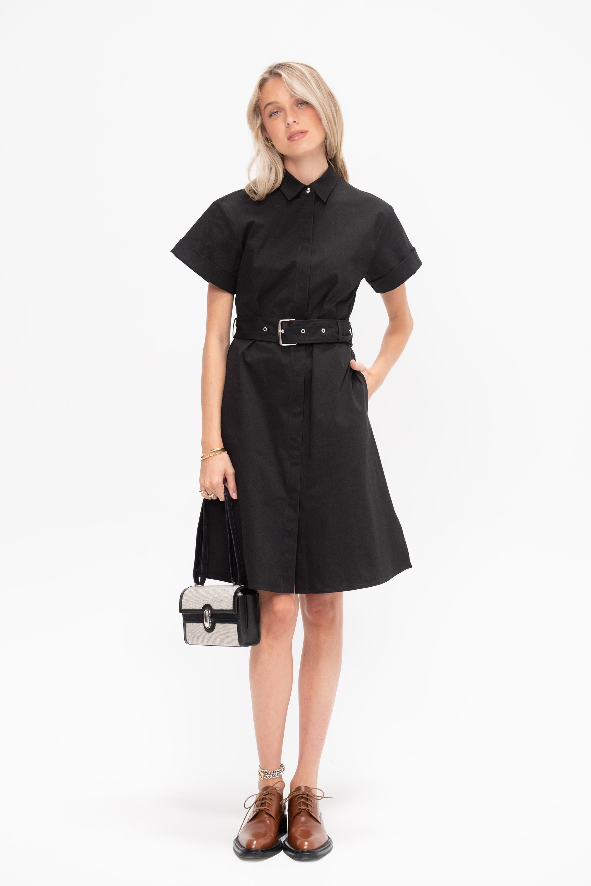WJ MARTIN - David Dress, Black