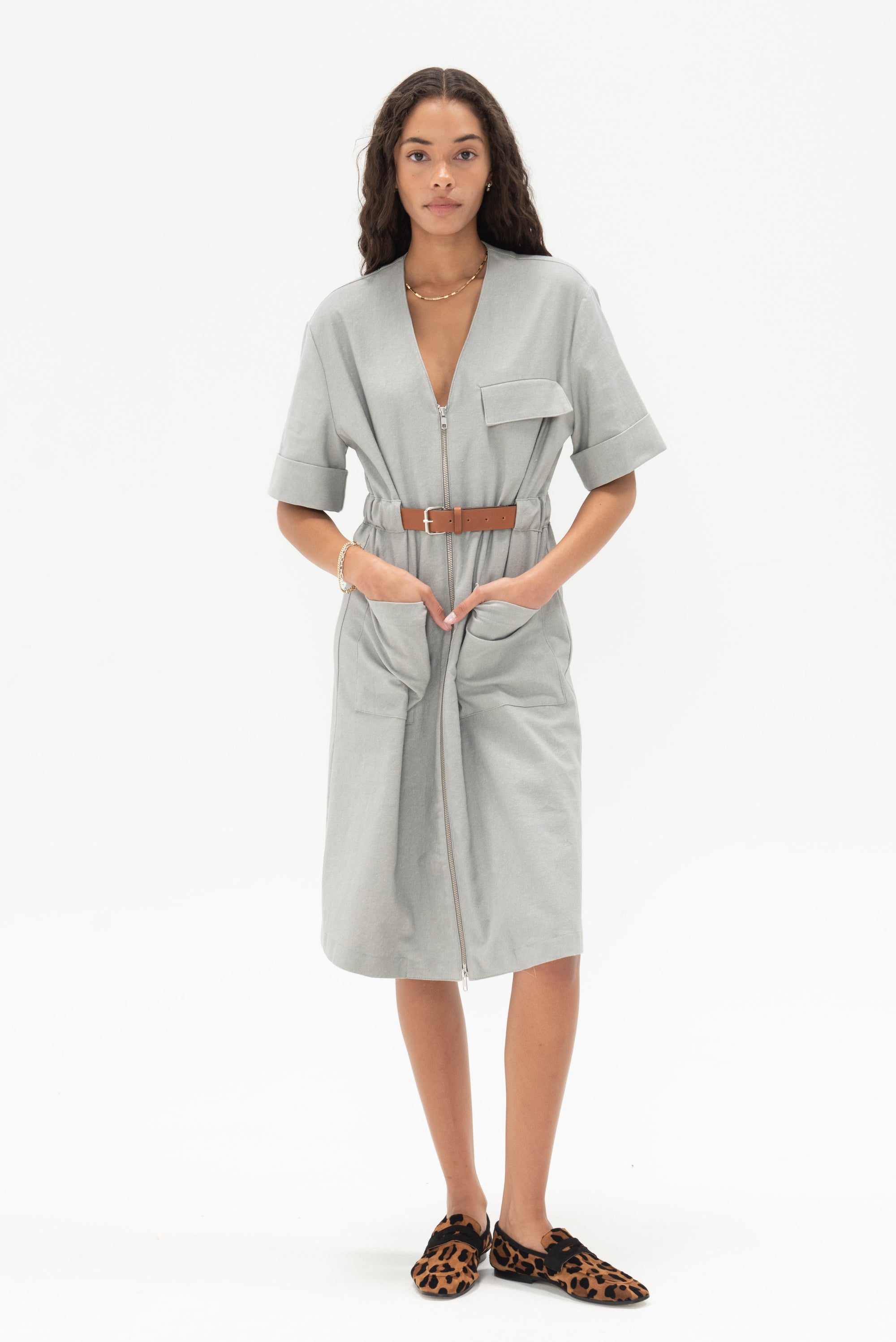 WJ MARTIN - Eloise Dress, Grey