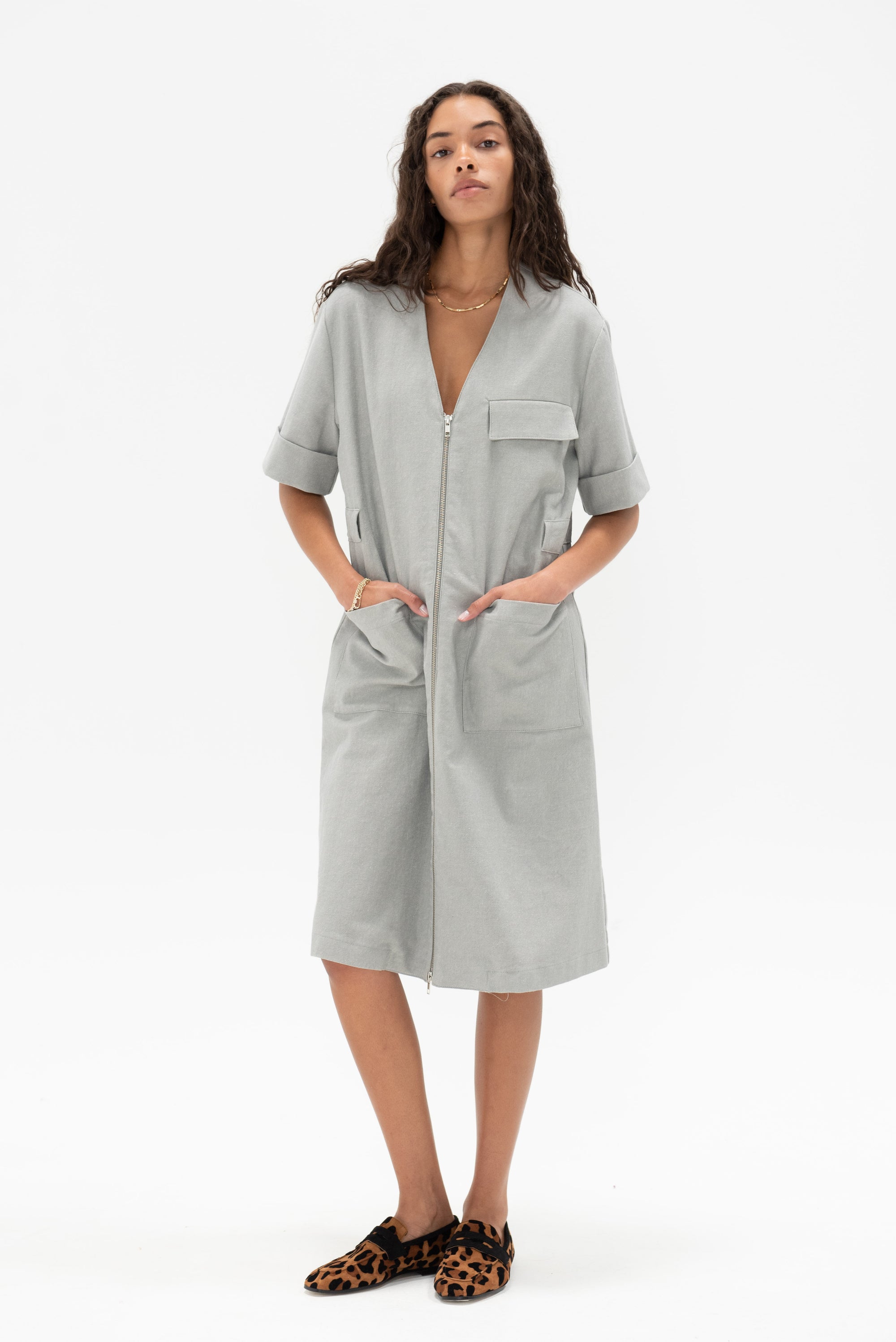 WJ MARTIN - Eloise Dress, Grey