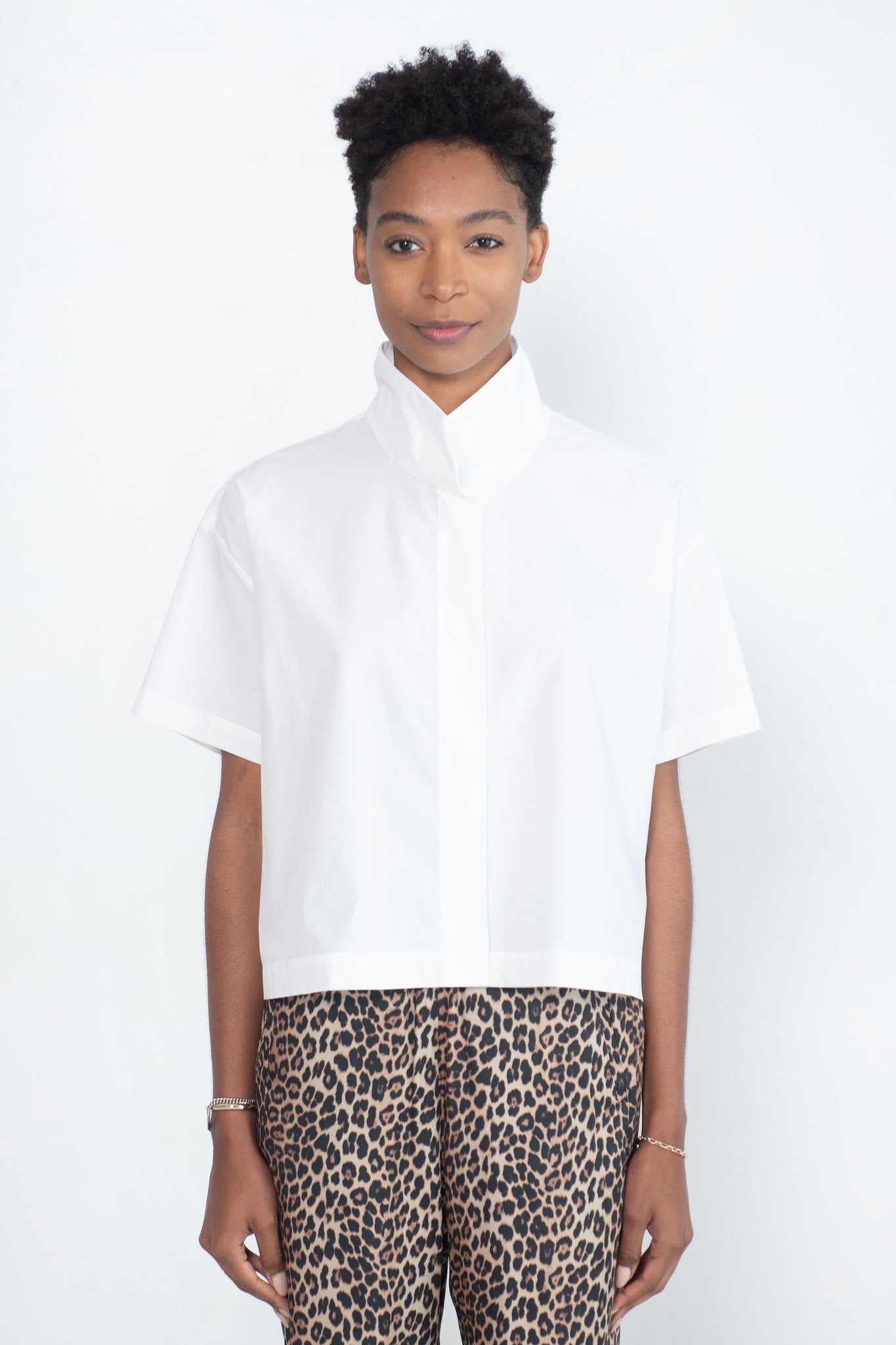 WJ MARTIN - Short Sleeve Jess Top, White