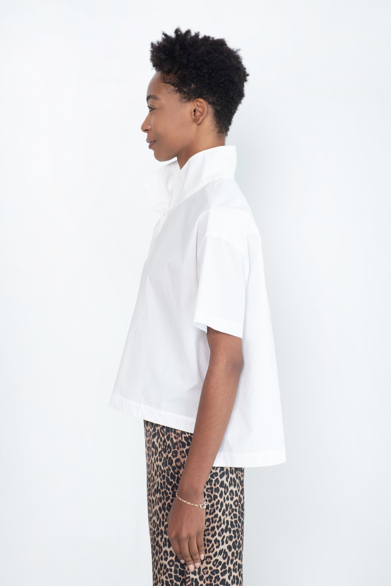 WJ MARTIN - Short Sleeve Jess Top, White