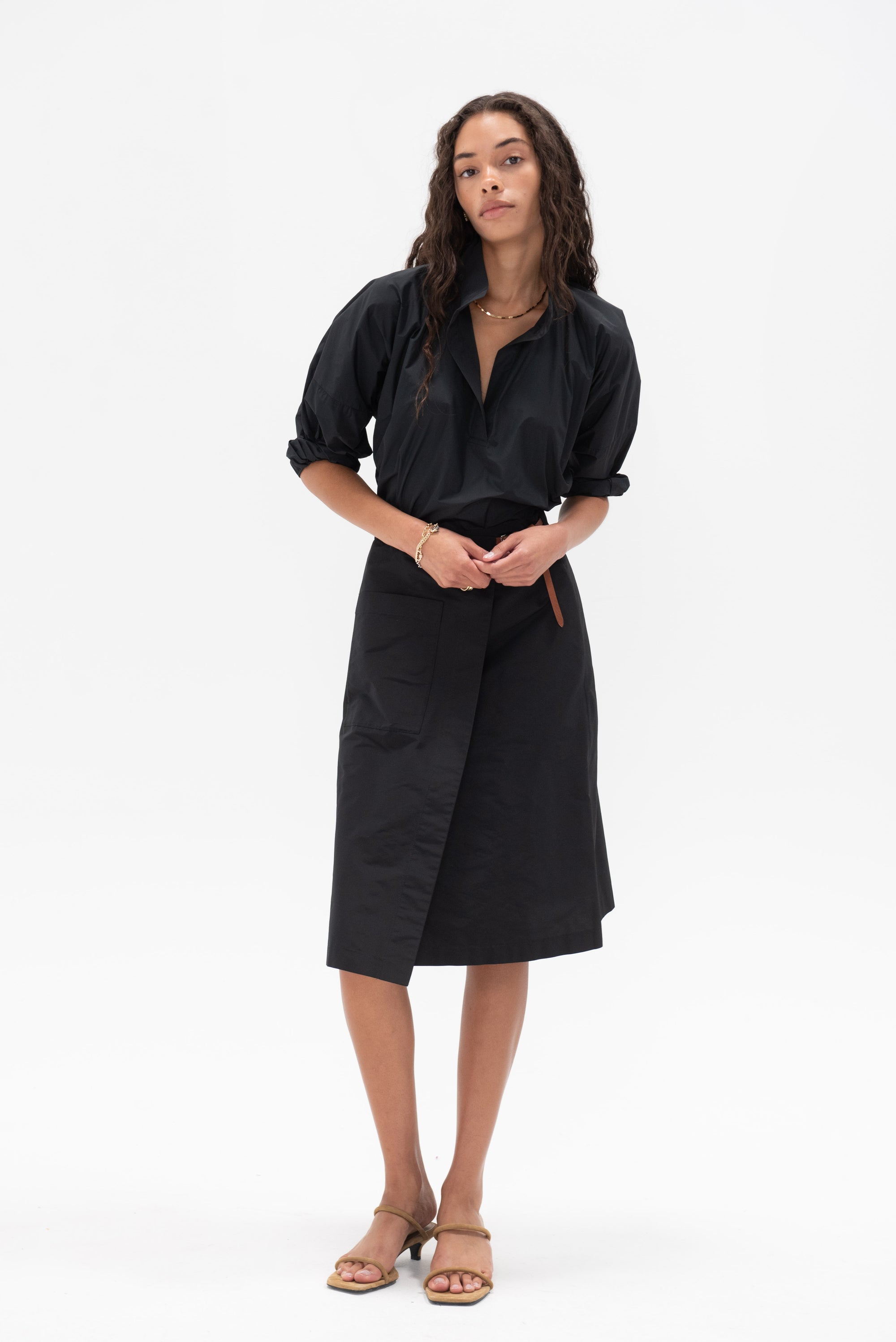 WJ MARTIN - Josie Shirt, Black