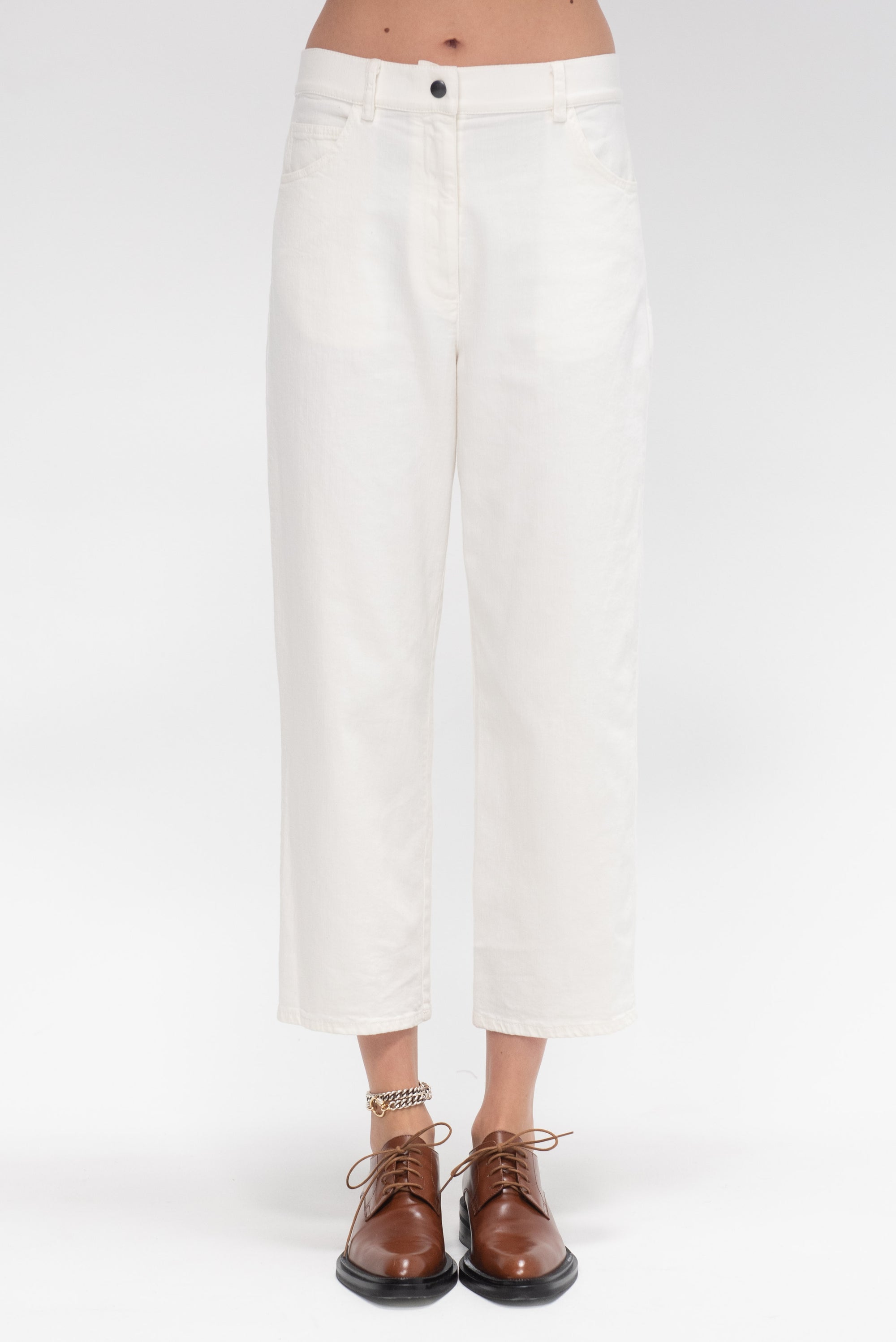 WJ MARTIN - Roberta Pants, Cream