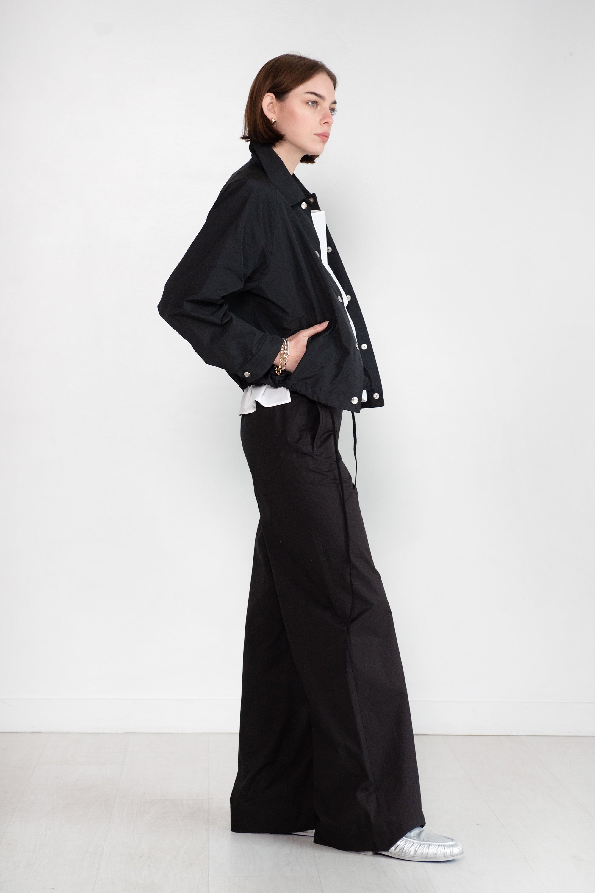 WJ MARTIN - Wendi Shirt Jacket, Black
