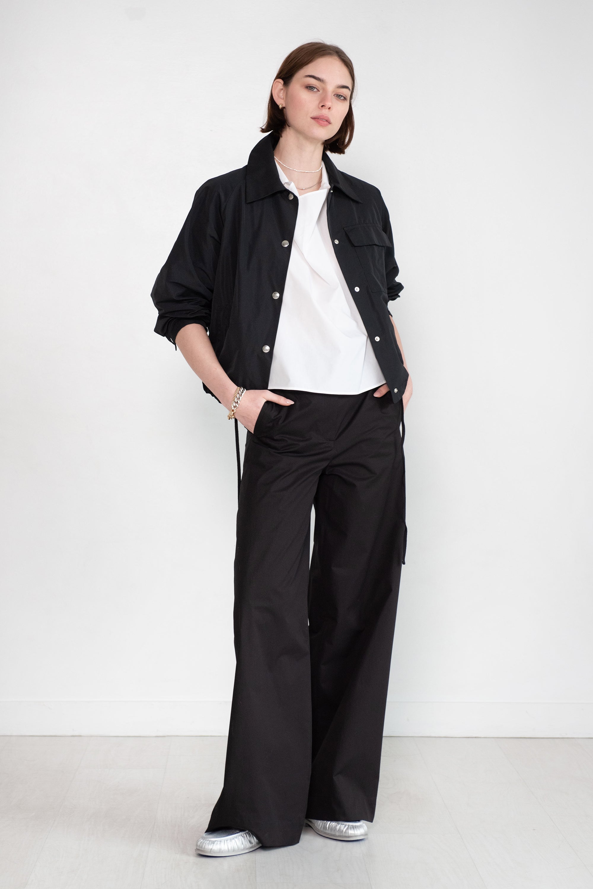 WJ MARTIN - Wendi Shirt Jacket, Black