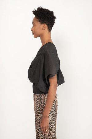 Zero + Maria Cornejo - Eva Top, Black