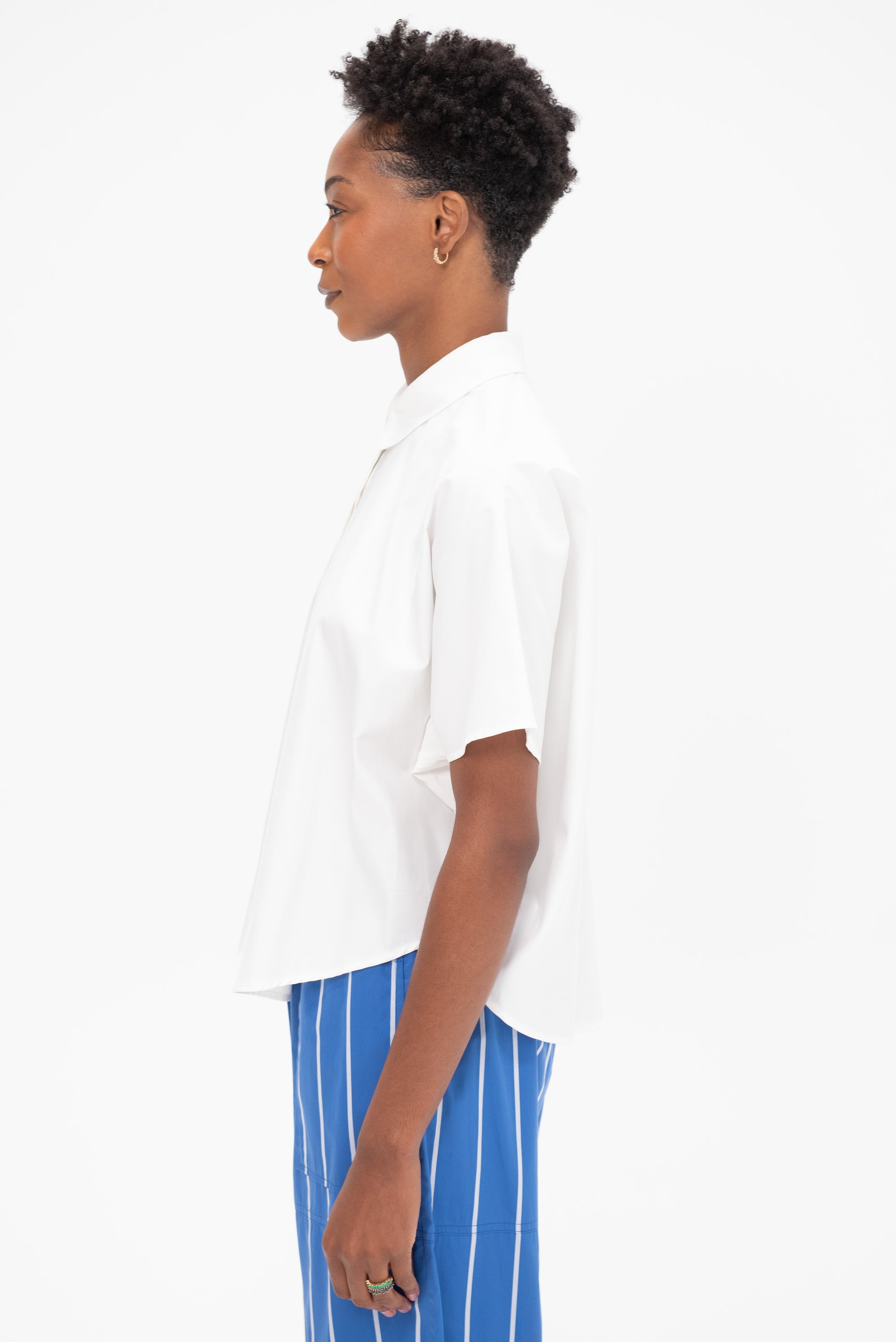 Circle Shirt, Chalk