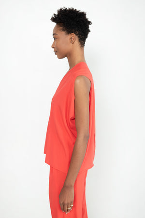Zero + Maria Cornejo - Ina Tank, Hibiscus
