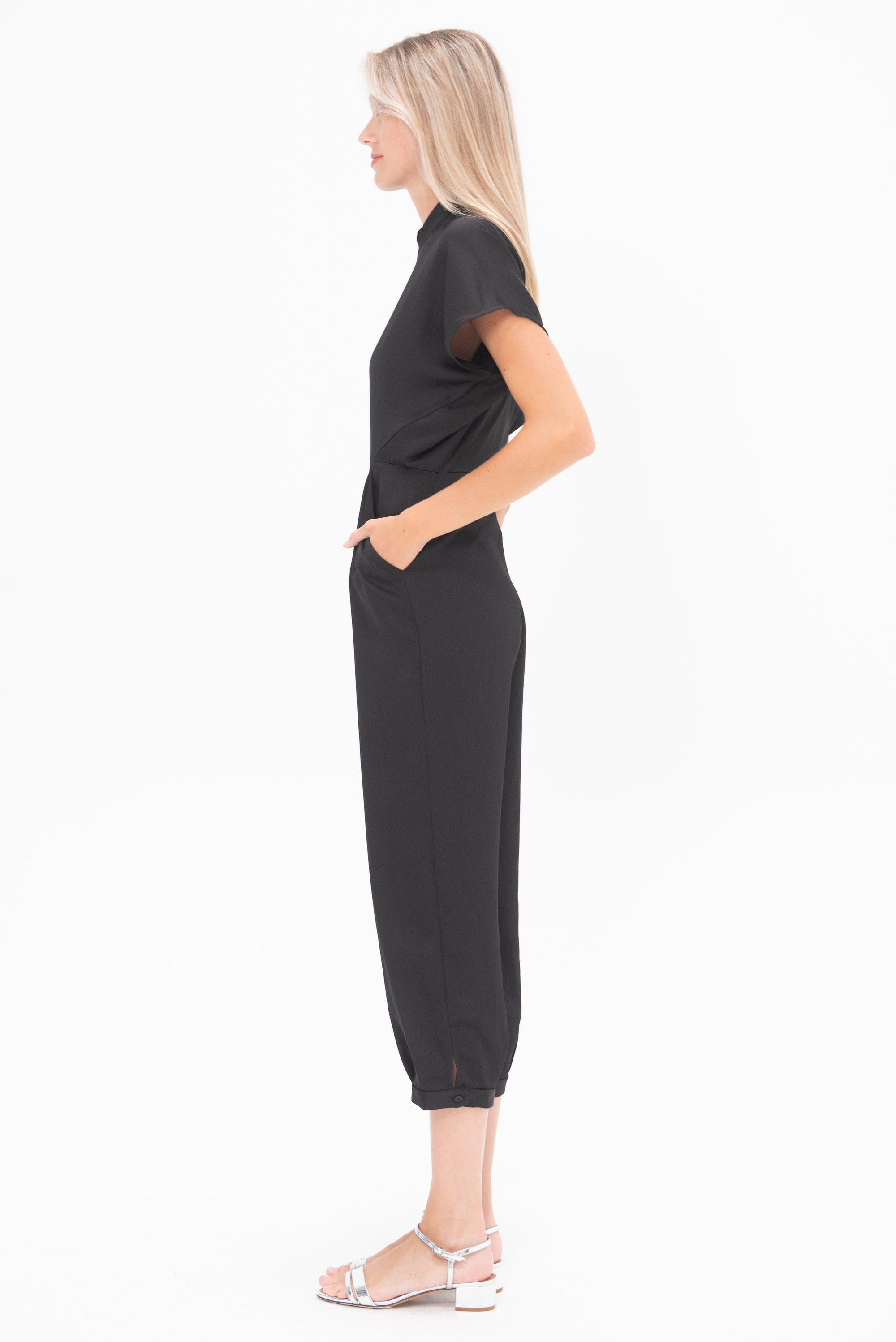 ZERO + MARIA CORNEJO - Elia Jumpsuit, Black