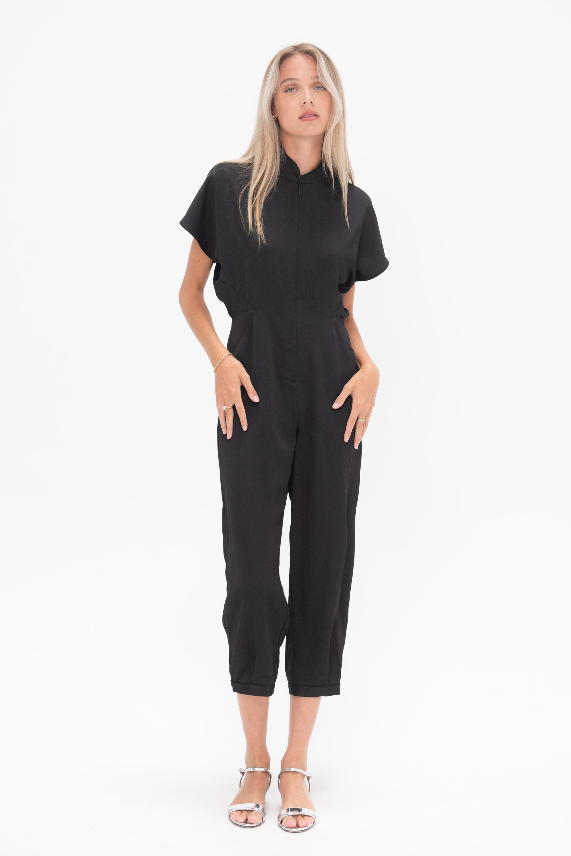 ZERO + MARIA CORNEJO - Elia Jumpsuit, Black