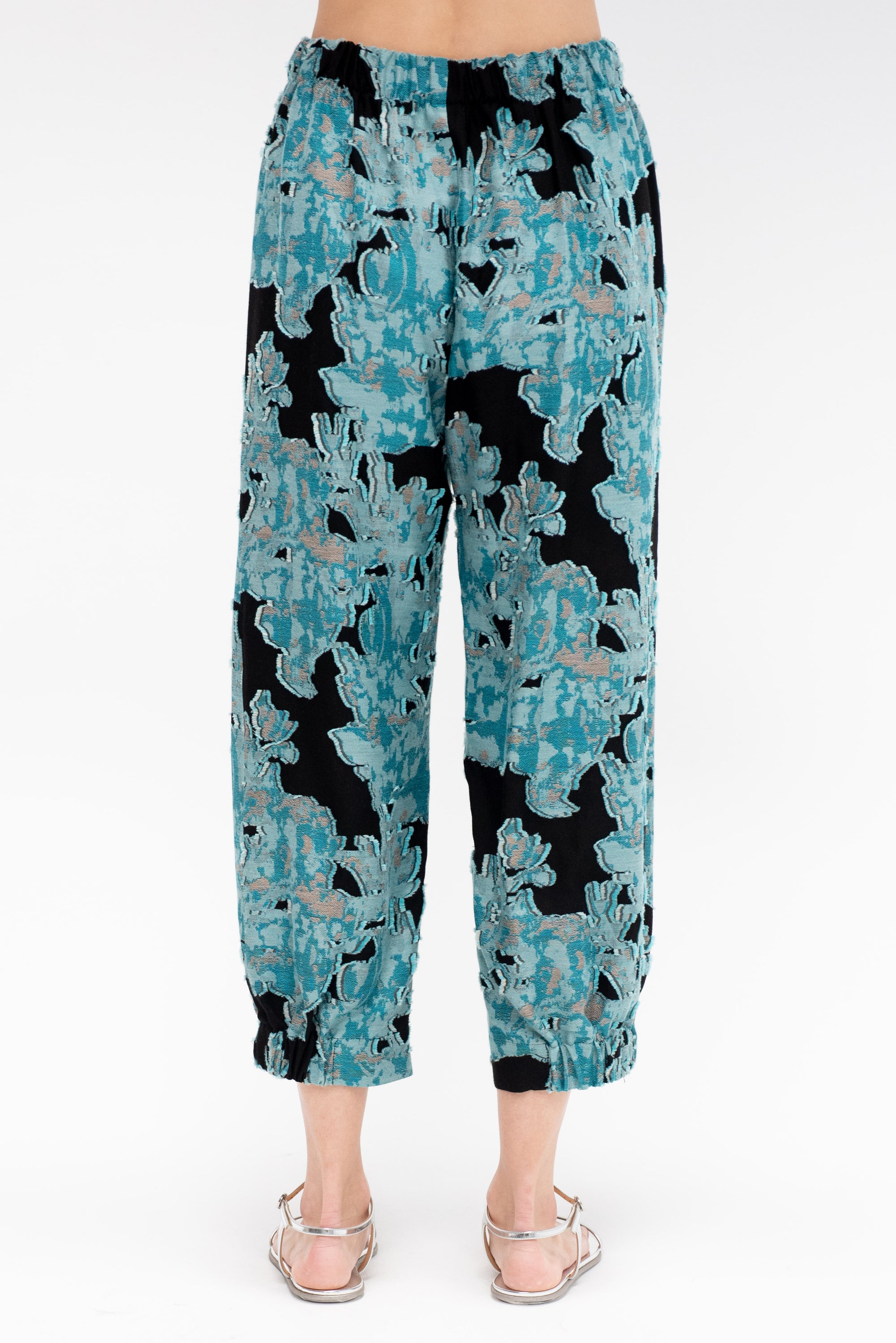 Abi Pant, Black &amp; Turquoise