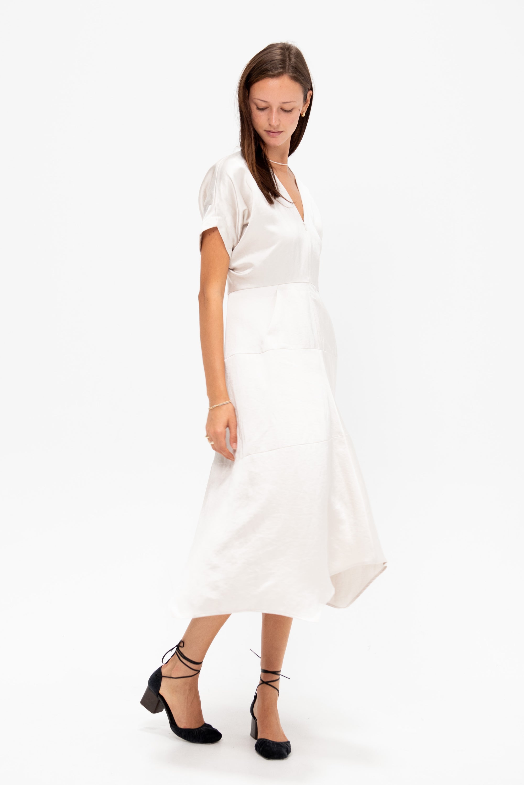 Aissa Joi Dress, Porcelain