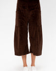 Curved Eda Culotte, Chocolate
